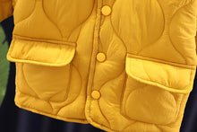 画像をギャラリービューアに読み込む, Quilted blouson rib cotton