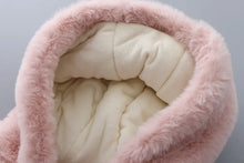 画像をギャラリービューアに読み込む, Hooded Fake Fur coats