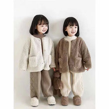 画像をギャラリービューアに読み込む, Lamb's Wool no collar blouson