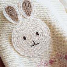 画像をギャラリービューアに読み込む, Cute animal Embroidery Cardigan