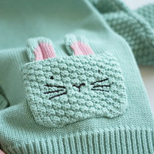 画像をギャラリービューアに読み込む, Cute animal Embroidery Cardigan