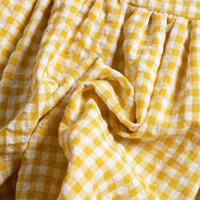 画像をギャラリービューアに読み込む, Plaid Rompers Sleeveless Onepiece