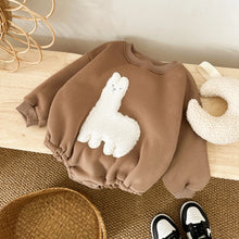 画像をギャラリービューアに読み込む, Baby alpaca sweat shirt