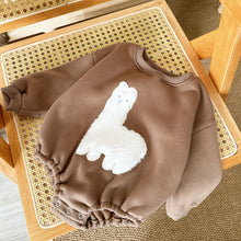 画像をギャラリービューアに読み込む, Baby alpaca sweat shirt