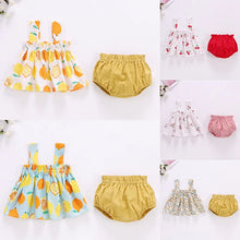 画像をギャラリービューアに読み込む, Sweet Floral Halter Dress+Short