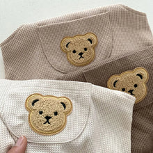 画像をギャラリービューアに読み込む, Bear Waffle Rompers And Brief Tee