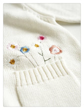 画像をギャラリービューアに読み込む, Cute animal Embroidery Cardigan