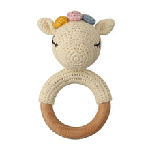 画像をギャラリービューアに読み込む, Animal crochet rattle 𓊆 ガラガラ 𓊇