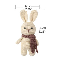 画像をギャラリービューアに読み込む, Animal crochet rattle 𓊆 ガラガラ 𓊇