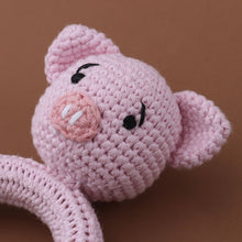 画像をギャラリービューアに読み込む, Animal crochet rattle 𓊆 ガラガラ 𓊇