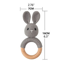 画像をギャラリービューアに読み込む, Animal crochet rattle 𓊆 ガラガラ 𓊇