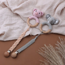 画像をギャラリービューアに読み込む, Animal crochet rattle 𓊆 ガラガラ 𓊇