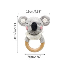 画像をギャラリービューアに読み込む, Animal crochet rattle 𓊆 ガラガラ 𓊇