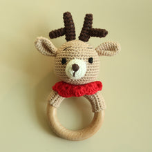 画像をギャラリービューアに読み込む, Animal crochet rattle 𓊆 ガラガラ 𓊇