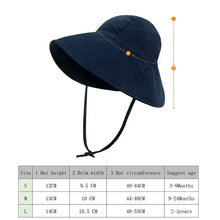 画像をギャラリービューアに読み込む, Big Brim Baby Sun Hat
