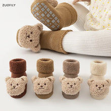 画像をギャラリービューアに読み込む, Cute Animal Baby Socks
