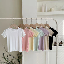 画像をギャラリービューアに読み込む, simple Short Sleeved T-shirts  Tees

