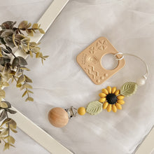 画像をギャラリービューアに読み込む, Flower clip holder  𓆸 ⋆* 𓊆 おしゃぶりホルダー/歯固めホルダー/ＴＯＹホルダー 𓊇

