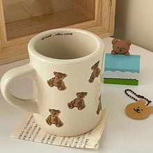 画像をギャラリービューアに読み込む, Cute bear mug

