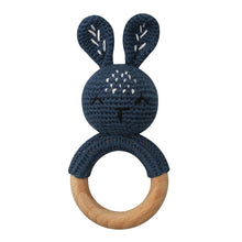 画像をギャラリービューアに読み込む, Crochet rabbit rattle 𓊆 ガラガラ 𓊇
