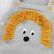 画像をギャラリービューアに読み込む, Lion knit overall
