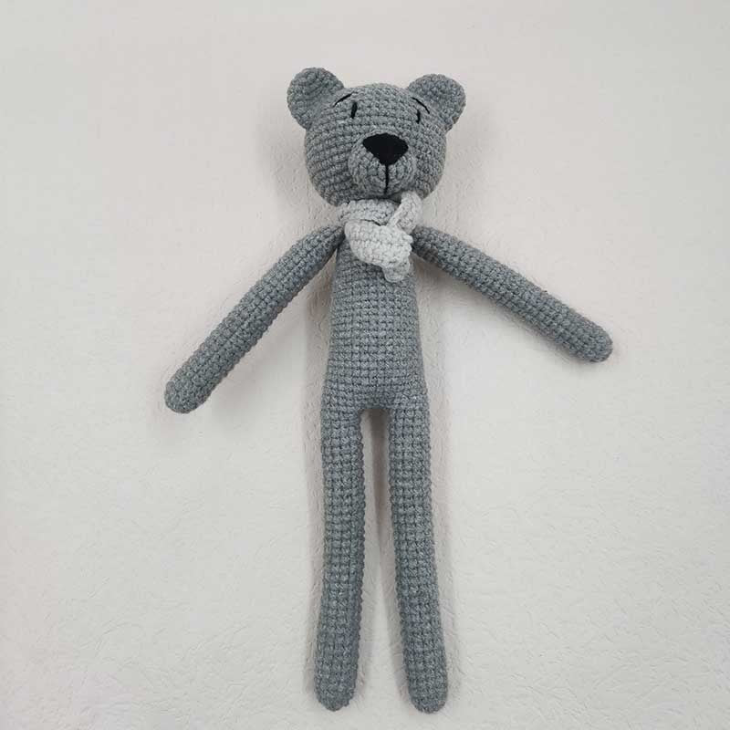 Handmade crochet bear&lion【25㎝】