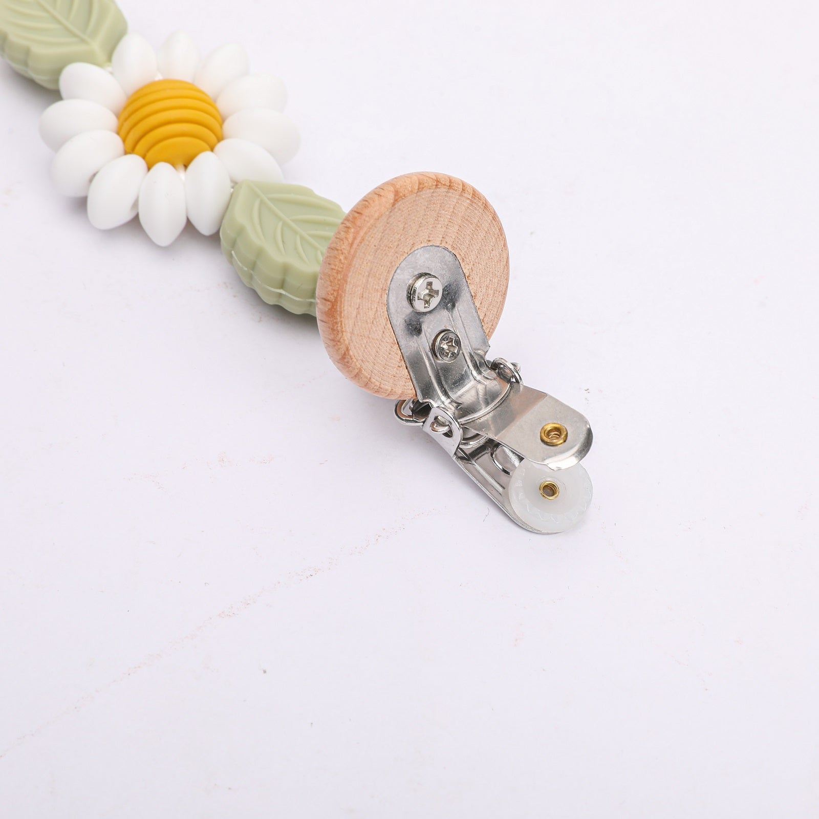 Flower clip holder 𓆸 ⋆* 𓊆 おしゃぶりホルダー/歯固めホルダー/ＴＯＹホルダー 𓊇