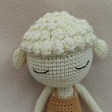画像をギャラリービューアに読み込む, Handmade crocheted sheep【27㎝】
