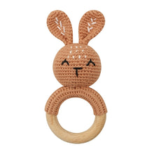 画像をギャラリービューアに読み込む, Crochet rabbit rattle 𓊆 ガラガラ 𓊇

