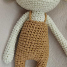 画像をギャラリービューアに読み込む, Handmade crocheted sheep【27㎝】
